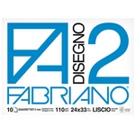 ALBUM P.M. FABRIANO2 (24X33CM) 10FG 110GR QUADRETT